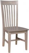 image of Parawood Cosmpolitan Tall Mission Chair, Weathered Gray