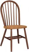 image of Parawood Windsor Chair, Cinnamon/Espresso