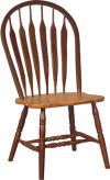 image of Parawood Arrowback Chair, Cinnamon/Espresso
