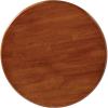 image of Parawood Round Table Top, Black/Cherry