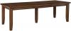 image of Parawood Canyon Double Ext. Table Top & Legs, Pecan